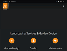 Tablet Screenshot of outdoor-creations.co.uk